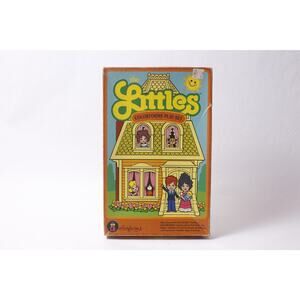 Littles Colorforms Play Set 1980 Play House with Sticking Pieces ~ 260214-WH 978